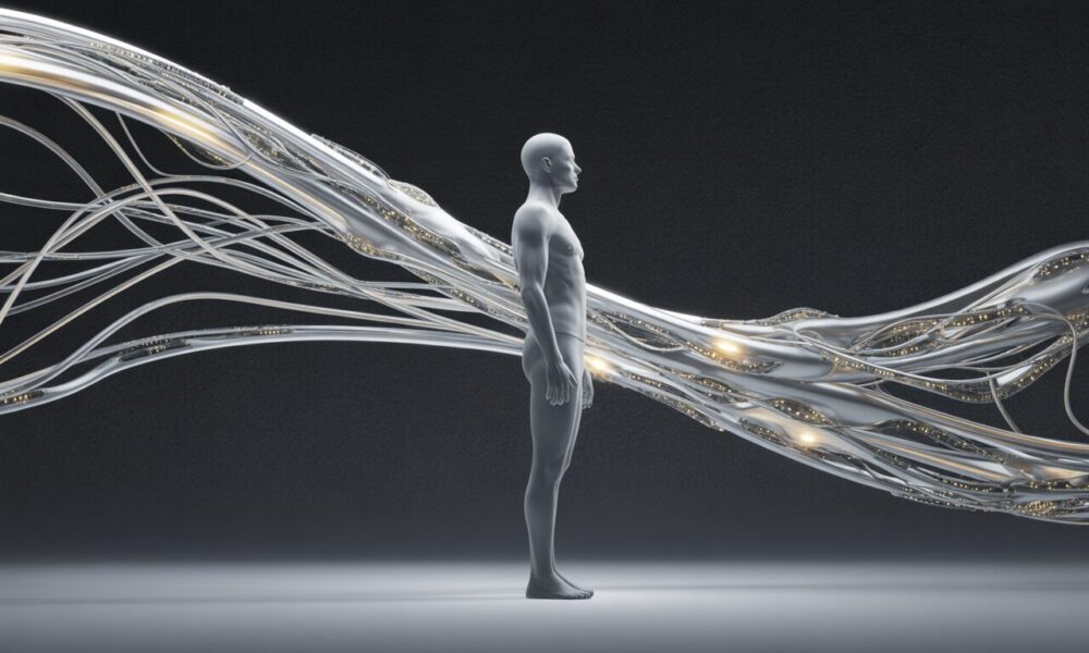 AIを象徴する人体のイメージ